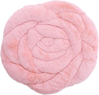OEM Coj&iacute;n Minimalista Rosa De Felpa, Antideslizante, Para Banco O Silla De Comedor - Rosa