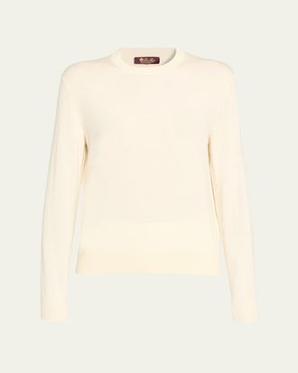 Loro Piana Iconic Royal Wool-Silk Sweater