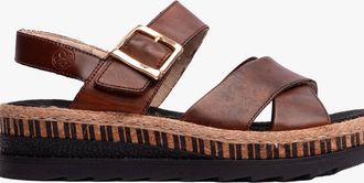 Rieker Womens Rieker V7951-24 Womens Sandals Brown - Size: 7.5