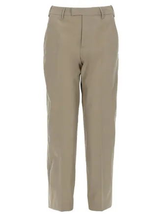 Pantaloni Torino Emma Cropped Tailored Mid-Rise Pants