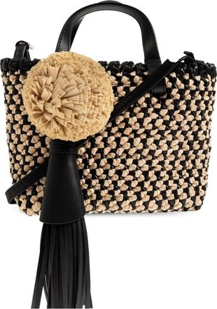 Ulla Johnson Lali Handtas - Dames - Handtassen - Beige - ONE Size - Leer - Tassen