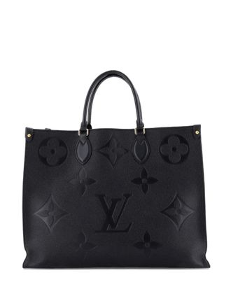 Louis Vuitton OnTheGo Monogram Empreinte Giant GM tote bag - Black