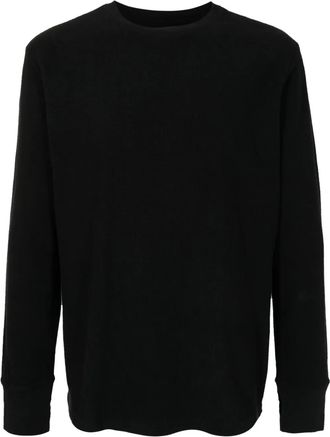 Osklen crew-neck cotton T-shirt - men - Cotton - GG - Black