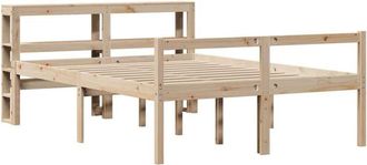 vidaXL Senior Bed with Headboard without Mattress 160x200 cm vidaXL