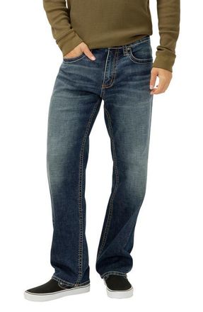 Silver Jeans Co Gordie Relaxed Straight Leg Jeans in Lakeside at Nordstrom, Size 33 X 30