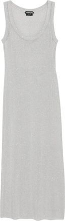 Tom Ford Jurk verfraaid met pailletten - Grijs