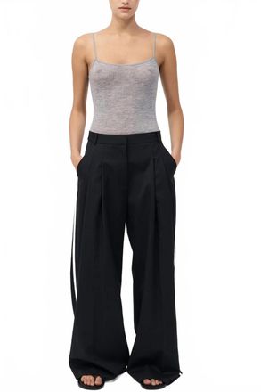 St.Agni Baby Wool Camisole In Grey Marle