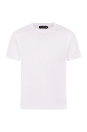 Tom Ford White Cotton T-Shirt