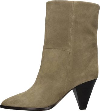 Isabel Marant Suede Slouchy Boot - Dames - Cowboylaarzen - Bruin - 37 EU - Leer - Schoenen