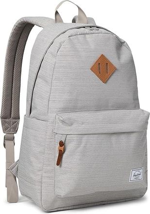 Herschel Heritage Backpack Backpack Bags Light Grey Crosshatch, Textile