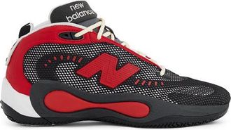 New Balance Unisex P400 en Negro/Rojo, Talla 40.5