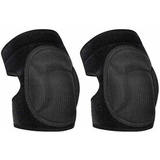 OEM Rodilleras Unisex Para Deportes Al Aire Libre, Limpieza, Tareas Dom&eacute;sticas, Limpieza De Suelos, Jardiner&iacute;a, Techado Y Soldadura, Talla L (negro - Crez