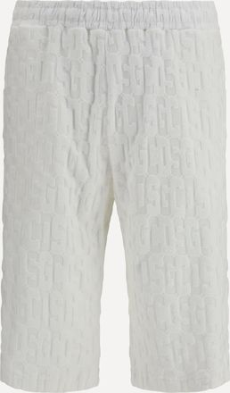 GCDS Shorts with all-over monogram Male XL