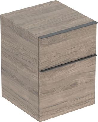 Keramag Keramag - Geberit Icon Armario Lateral, 2 Cajones, 45x60x47,6 Cm, 502315