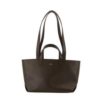 A.P.C. Le Drummer Small Shoulder Bag - female - A.P.C. - Shopping Bags - Brown - ONE SIZE - Bags