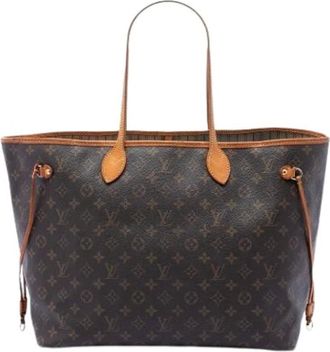 Louis Vuitton Pre-owned Tote Bags, female, Brown, Size: ONE SIZE Pre-owned Neverfull GM