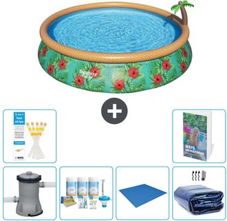 Bestway Piscina Bestway Fast Set Redonda - 457x84 Cm - 7-piezas S289