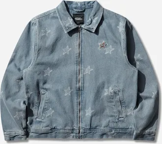 Vans Men s Pomona Denim Station Jacket Stonewash Blue