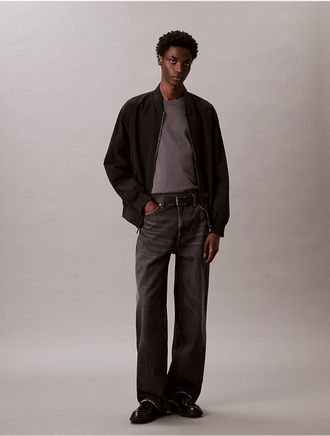 Calvin Klein Jeans Calvin Klein Mens Reversible Ripstop Bomber Jacket - Black - 2XL