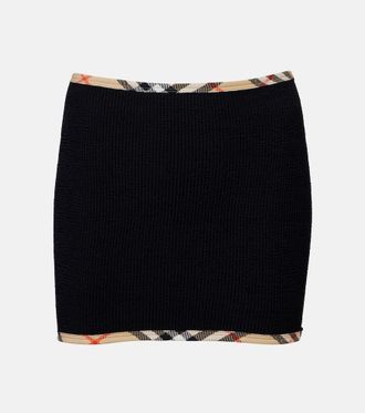 Burberry x Hunza G Devyn beach cover-up