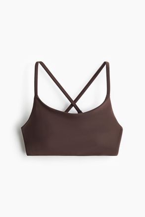 H&M Sport-Bikinitop - Braun