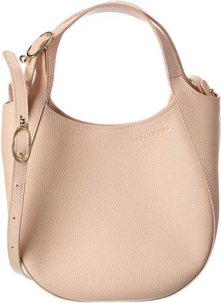 Longchamp Le Foulonne Leather Bucket Bag