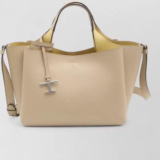 Tod's small leather tote bag dual handle