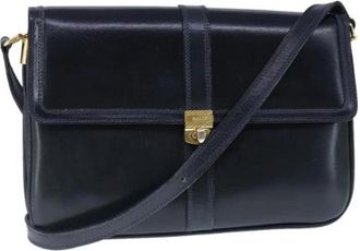 Bally Pre-owned Vintage schoudertas - unisex - Vintage Schoudertas - Zwart - ONE Size - Leer - Vintage
