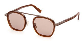 Ermenegildo Zegna EZ0231 48J Mens Sunglasses Brown Size 51