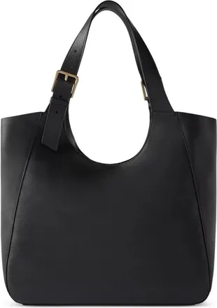 Furla Large Dora Buckle-detail Leather Tote Bag
