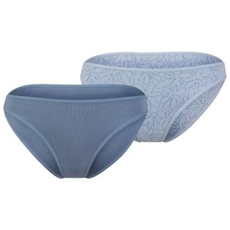 Stoic TrosaSt. Brief 2-Pack Kunstfaserunterw&auml;sche f&uuml;r Damen | grau