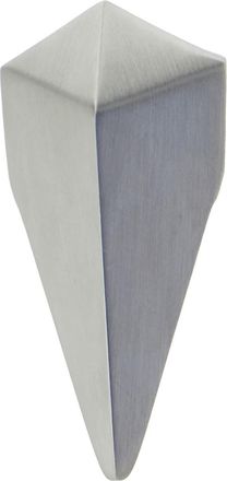 Rick Owens Metallic Ring With Pyramid Shaped Crystal