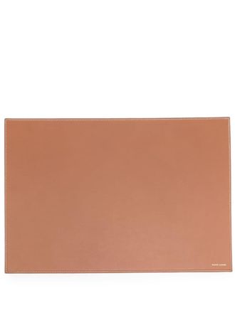 Ralph Lauren Home small Brennan leather desk blotter - unisex - Calf Leather - OS - Brown