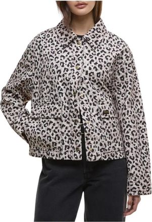 Barbour Jassen, Dames, Veelkleurig, XS, Harley Overshirt