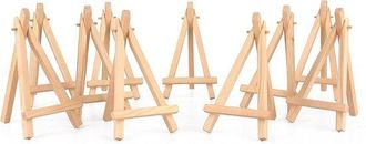 OEM 10 Mini Pizarras De Madera - 15 X 8 Cm