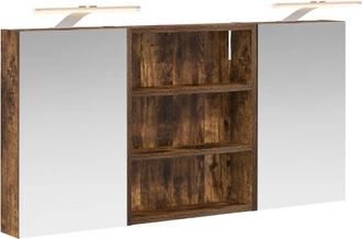 vidaXL Juego De Muebles De Ba&ntilde;o 3 Uds. 100 X 10,5 X 50 Cm Vidaxl