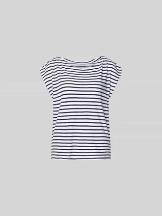 Juvia T-Shirt in Frottee-Optik in Weiss, Gr&ouml;&szlig;e XL