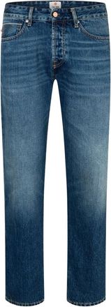 THE.NIM Reed Loose Fit Denim - Heren - Regular Fit Jeans - Blauw - W34 - Denim - Jeans