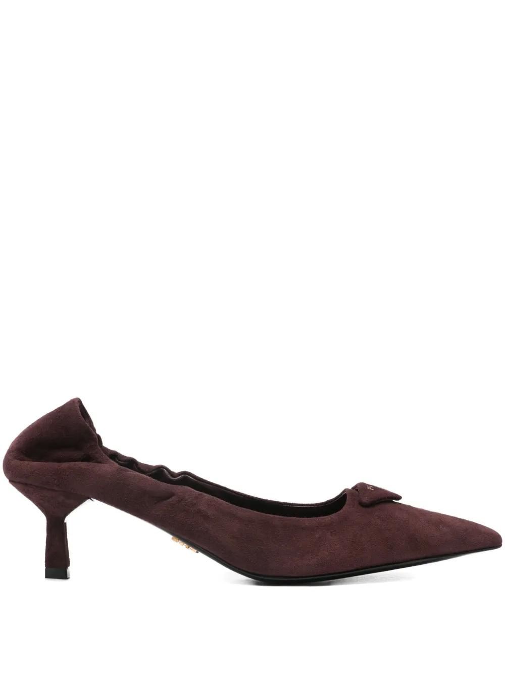 Stivali Alti Donna In Scamosciato Sintetico Con Tacco A Spillo - Eleganti E Comodi, Colore Marrone Taglia 40