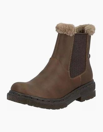 Rieker Womens Rieker Ladies boots 78250-22 in Brown - Size: 7