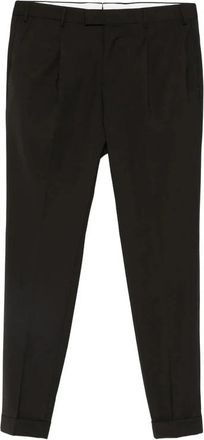 Pantaloni Torino Pantalon - Heren - Nette broeken - Zwart - 3XL - Leer - Broeken