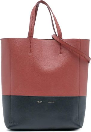 Celine Pre-owned Celine Small Bicolor Leather Vertical Cabas Ladies S-CU-3147