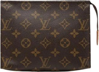 Louis Vuitton Pre-owned Toiletry Pouch 19 - - Pre-owned - Donna - Marrone - ONE SIZE