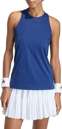 adidas Club High Neck Racerback Tank in Dark Blue at Nordstrom Rack, Size X-Large