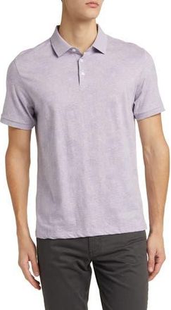 Robert Barakett Twain Medallion Print Polo in Purple at Nordstrom Rack, Size Xx-Large