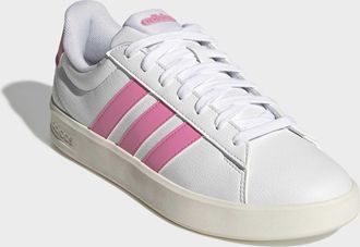 adidas Sneaker ADIDAS SPORTSWEAR GRAND COURT 3.0, Damen, Gr. 38,5, cloud wei&szlig;, bliss pink, core wei&szlig;, Synthetik, Textil, Schuhe Sneaker