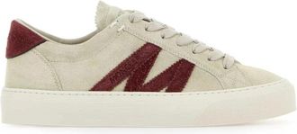 Moncler Chunky Sole Platform Sneakers - Dames - Sneakers - Beige - 37 1/2 EU - Schoenen