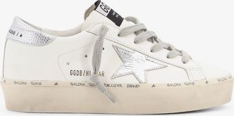 Golden Goose Sneakers Hi-Star in pelle con iconico logo laterale - GOLDEN GOOSE DELUXE BRAND - gender_Woman