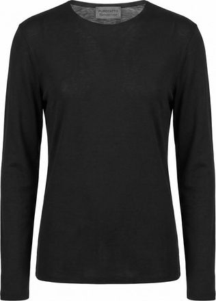 Purotatto Round Neck Double Sweater