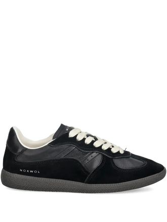 Nokwol August leather sneakers - Black